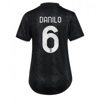 Juventus Danilo #6 Fotballklær Bortedrakt Dame 2022-23 Kortermet